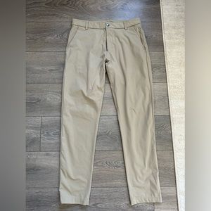 Lululemon Slim Commission Pants 32/34 Khaki